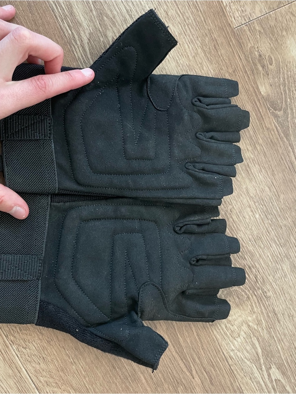 Black Diamond Men's Fingerless Climbing Gloves - Picture 3 of 3